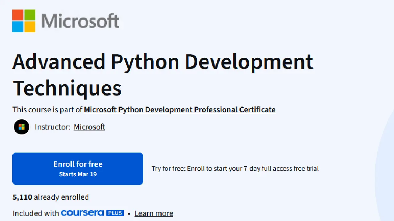 Advanced Python Development Techniques Advanced Python Development Techniques