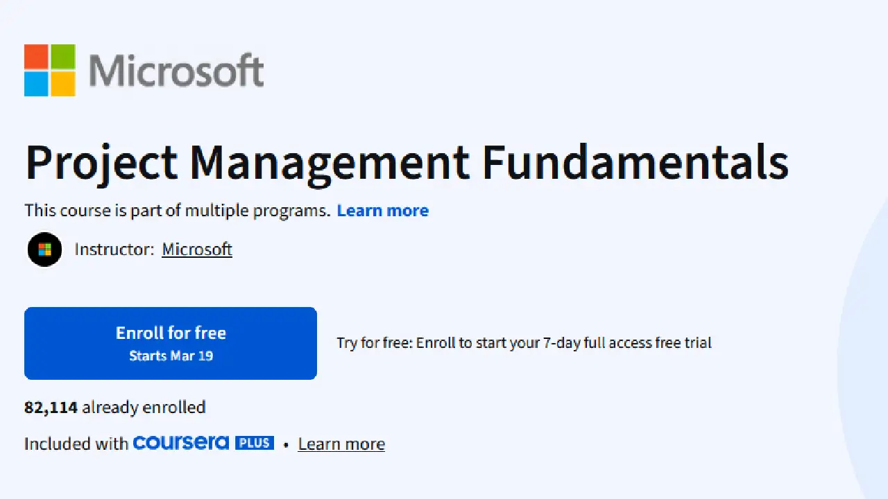 Project Management Fundamentals