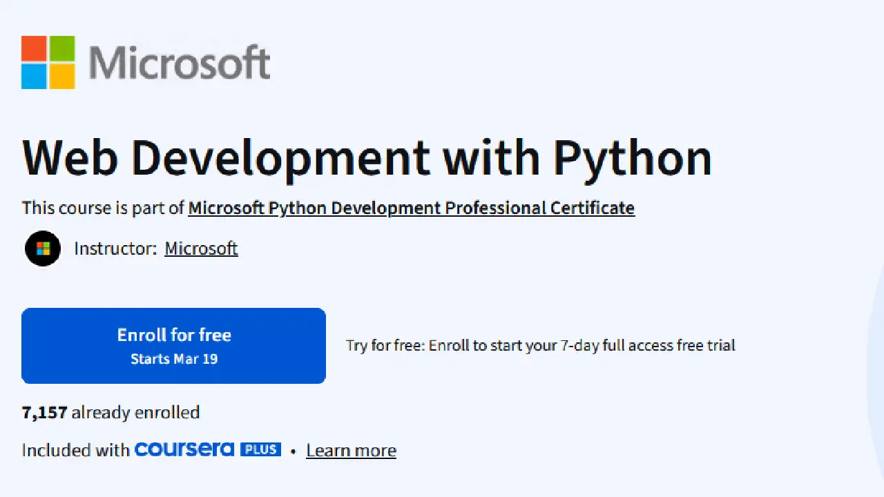 Web Development with Python Web Development with Python
