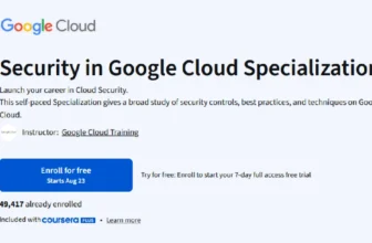 Security in Google Cloud Specialization