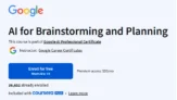 AI for Brainstorming and Planning