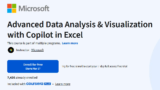 Advanced Data Analysis & Visualization with Copilot in Excel