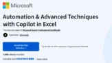Automation & Advanced Techniques with Copilot in Excel