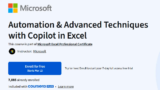 Automation & Advanced Techniques with Copilot in Excel