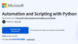 Automation and Scripting with Python