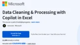 Data Cleaning & Processing with Copilot in Excel