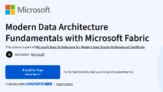 Modern Data Architecture Fundamentals with Microsoft Fabric