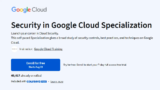 Security in Google Cloud Specialization