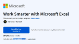 Work Smarter with Microsoft Excel